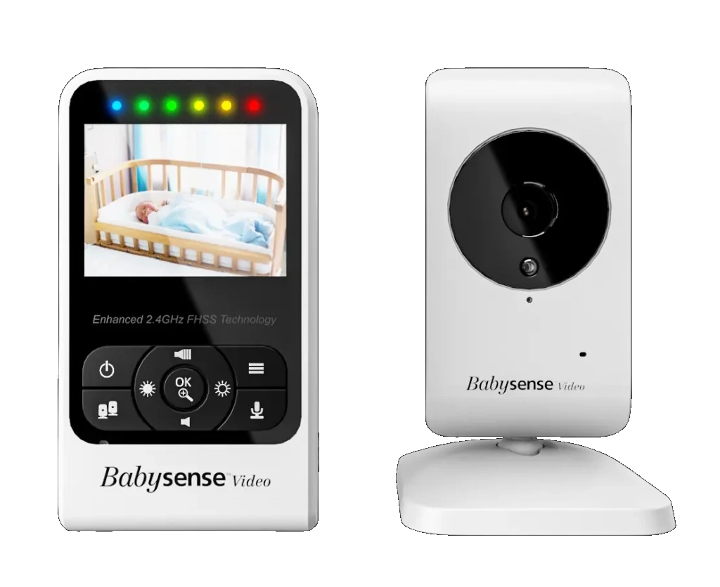 Babysense Video Baby Monitor V24R - rodičovská jednotka a kamera